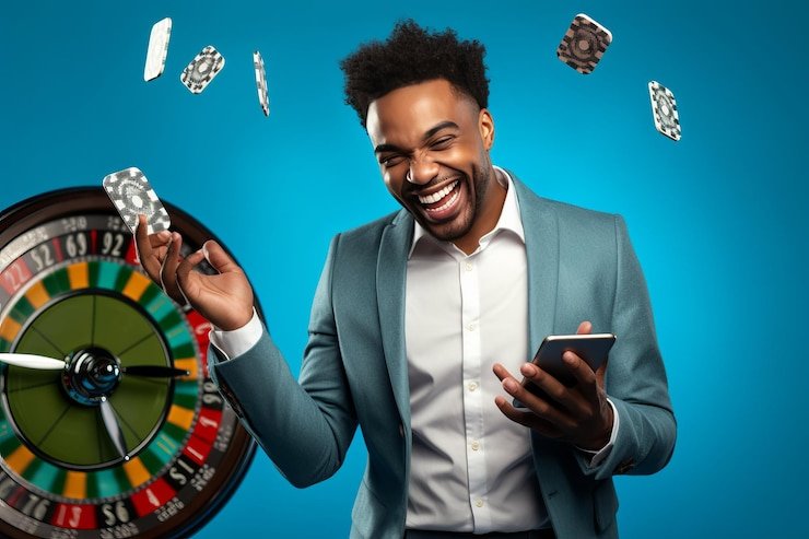 Dealer spinning the European Roulette wheel during a live session on bantai777